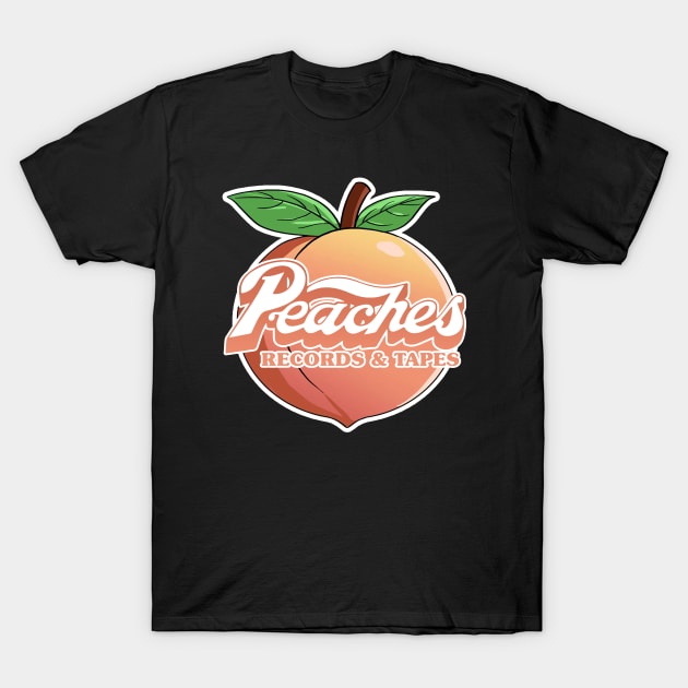 Peaches Records & Tapes w/Peach T-Shirt by RetroZest